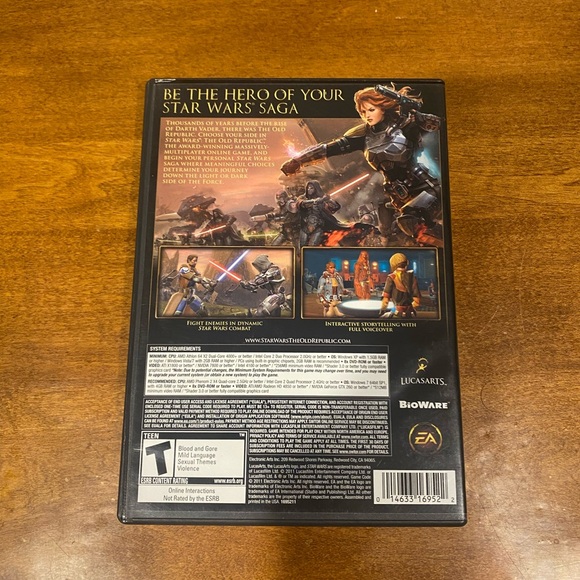 Star Wars the Old Republic PC game (2011) 3-Discs - Picture 2 of 3